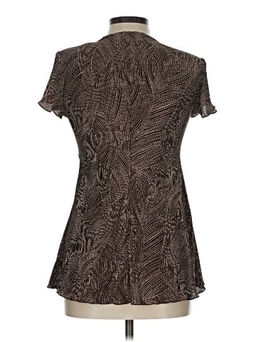 Connected Apparel Short Sleeve Blouse (view 2)