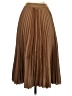 H&M 100% Polyester Brown Formal Skirt Size XS - photo 1
