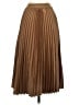 H&M 100% Polyester Brown Formal Skirt Size XS - photo 2