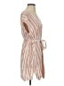 Splendid Stripes Tan Casual Dress Size S - photo 4