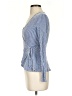 Caution to the Wind Blue Long Sleeve Top Size S (estimated) - photo 5