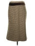Cato 100% Acrylic Houndstooth Brown Formal Skirt Size 4 - photo 1