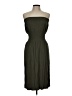 Lark + Grey Solid Green Cocktail Dress Size L - photo 1