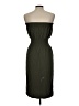 Lark + Grey Solid Green Cocktail Dress Size L - photo 2