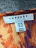 Topshop 100% Polyester Orange Long Sleeve Top Size 10 - photo 7