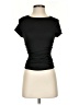 Shein Black Short Sleeve T-Shirt Size 2 - photo 1