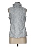 Old Navy 100% Polyester Silver Vest Size L - photo 1