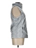 Old Navy 100% Polyester Silver Vest Size L - photo 4