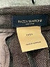 Piazza Sempione Chevron-herringbone Brown Gray Wool Pants Size EU (IT) 44 / US 8 - photo 7