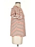 Assorted Brands Stripes Brown Short Sleeve T-Shirt Size S - photo 4