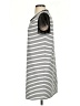 Adrienne Vittadini Stripes Black Casual Dress Size S - photo 5