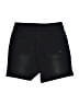 Onzie Solid Black Denim Shorts Size S - photo 2
