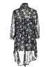 Papillon Floral Blue 3/4 Sleeve Blouse Size M - photo 2