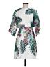 Assorted Brands 100% Rayon Tropical Green Cocktail Dress Size M - photo 2