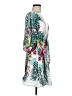 Assorted Brands 100% Rayon Tropical Green Cocktail Dress Size M - photo 4