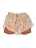 Nike Color Block Tan Athletic Shorts Size S - photo 1