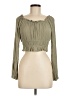 Lefties Green 3/4 Sleeve Blouse Size M - photo 1