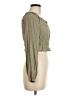 Lefties Green 3/4 Sleeve Blouse Size M - photo 4