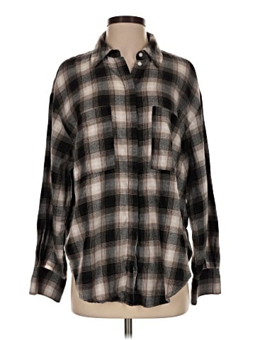 Dynamite Long Sleeve Button-Down Shirt (view 1)