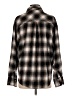 Dynamite Plaid Gray Long Sleeve Button-Down Shirt Size M - photo 2