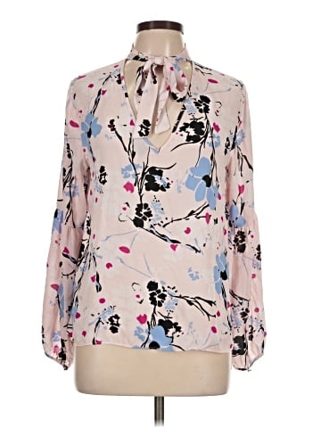 Kaari Blue Long Sleeve Blouse (view 1)