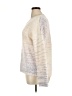 Ann Taylor LOFT Color Block Ivory Pullover Sweater Size XL - photo 5