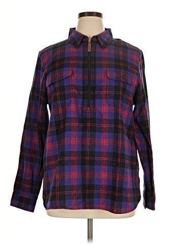L.L.Bean Long Sleeve Button-Down Shirt (view 1)