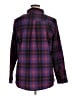 L.L.Bean Plaid Purple Long Sleeve Button-Down Shirt Size XL - photo 2