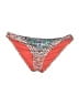 Bar III Print Orange Swimsuit Bottoms Size XL - photo 1
