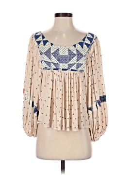 Free People 3/4 Sleeve Blouse