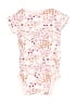 Gerber Floral Pink Short Sleeve Onesie Size 0-3 mo - photo 2