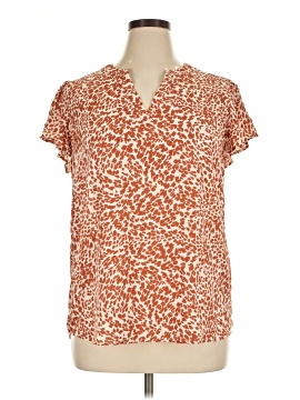 Maurices Short Sleeve Blouse (view 1)