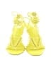 Azalea Wang Yellow Sandals Size 8 1/2 - photo 2