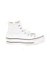 Converse White Sneakers Size 7 1/2 - photo 1