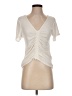 Sanctuary Ivory Short Sleeve Top Size M - photo 1