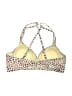Garnet Hill Floral Ivory Swimsuit Top Size 6 - photo 2
