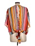 Charlotte Russe 100% Polyester Orange Sleeveless Blouse Size 1X - photo 2