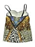 Venus Animal Print Gold Swimsuit Top Size 10 - photo 2