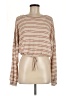 Bailey Rose Stripes Tan Pullover Sweater Size M - photo 1