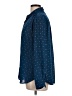 UNTUCKit 100% Polyester Polka Dots Blue Long Sleeve Blouse Size 16 - photo 5