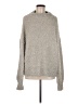 Scoop Tweed Silver Turtleneck Sweater Size M - photo 1