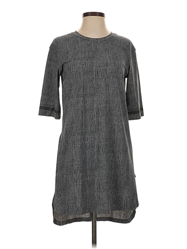 Pre-owned Lululemon Athletica Casual Dress In Gray