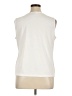 Rafaella 100% Polyester Ivory Sleeveless T-Shirt Size XL - photo 2
