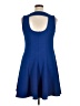 Danny And Nicole Solid Blue Cocktail Dress Size 14 - photo 2