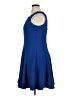 Danny And Nicole Solid Blue Cocktail Dress Size 14 - photo 5