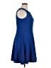 Danny And Nicole Solid Blue Cocktail Dress Size 14 - photo 4
