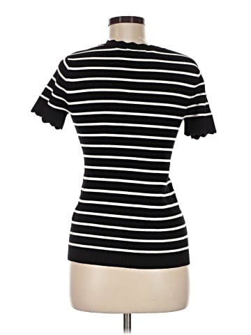 Karl Lagerfeld Paris Short Sleeve Top (view 2)