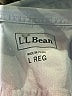 L.L.Bean 100% Cotton Blue Long Sleeve Button-Down Shirt Size L - photo 7