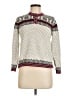 L.L.Bean 100% Cotton Ivory Pullover Sweater Size M - photo 1
