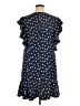 Vineyard Vines 100% Polyester Polka Dots Blue Casual Dress Size 16 - photo 2